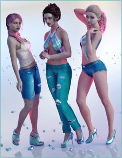 Just Real JeanZ for JeanZ for Genesis 3 Female(s) & Male(s)