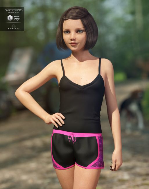 Tween Julie 7 3d Models For Daz Studio And Poser