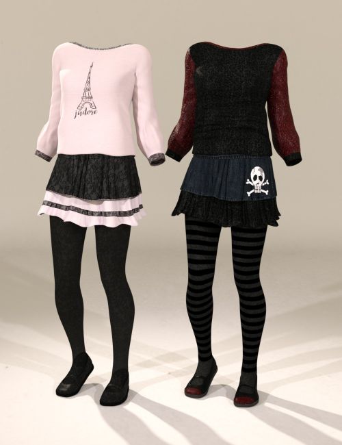 Kids Casual for Genesis 3 Female(s) | 3d Models for Daz Studio and Poser