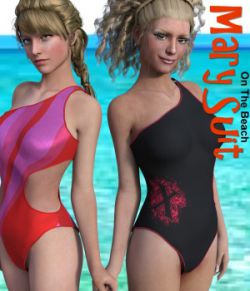 On The Beach - Mary Suit for Genesis3Female