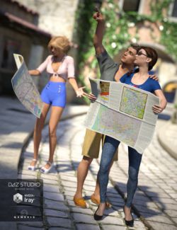 Tourist Poses for Genesis 3