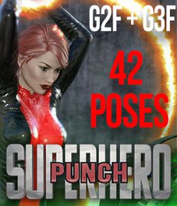 SuperHero Punch for G2F & G3F Volume 1