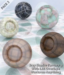 Iray Shader Factory 3 with LIE Overlays