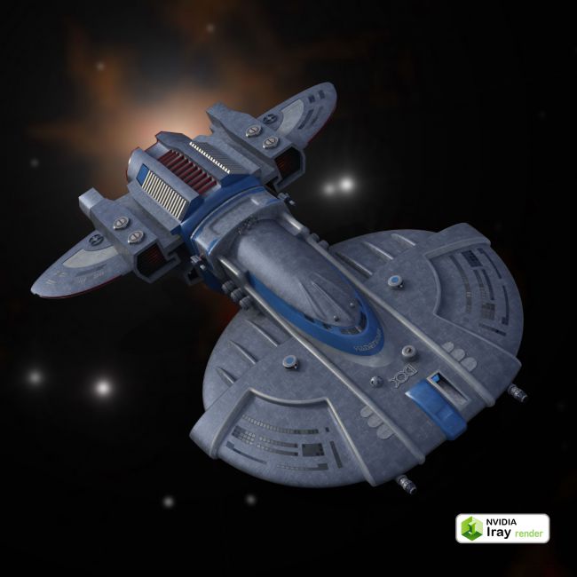 Sci-Fi Craft Hadenman Cruiser | Props for Poser and Daz Studio