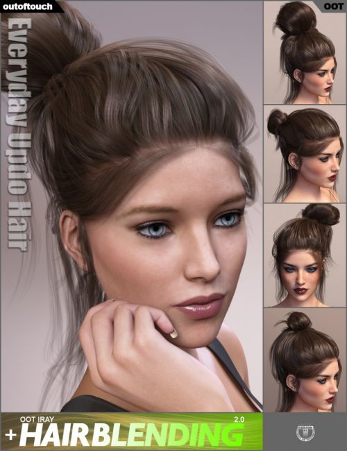 Weird Texture Issue with Topmodel Updo Hair and OOT Hairblending 2.0 for  Genesis 3 Female(s) - Page 2 - Daz 3D Forums