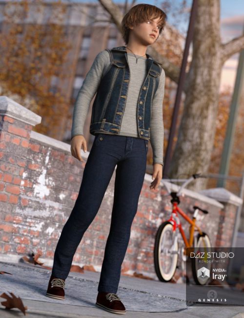 Everyday Casual Outfit for Genesis 3 Male(s)