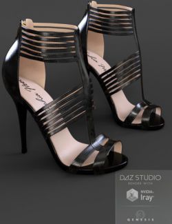 Liv High Heels for Genesis 3 Female(s) | 3D Models for Poser and Daz Studio