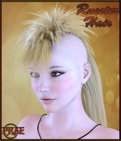 Prae-Ruester Hair For Genesis 3