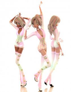 Iray Candy Textures for SteamStar Outfit