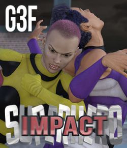 SuperHero Impact for G3F Volume 1