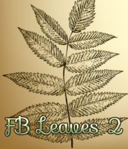 FB Leaves 2 Brushes, Custom Shapes, Vectors, PNGs- Merchant Resource