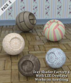 Iray Shader Factory 4 with LIE Overlays