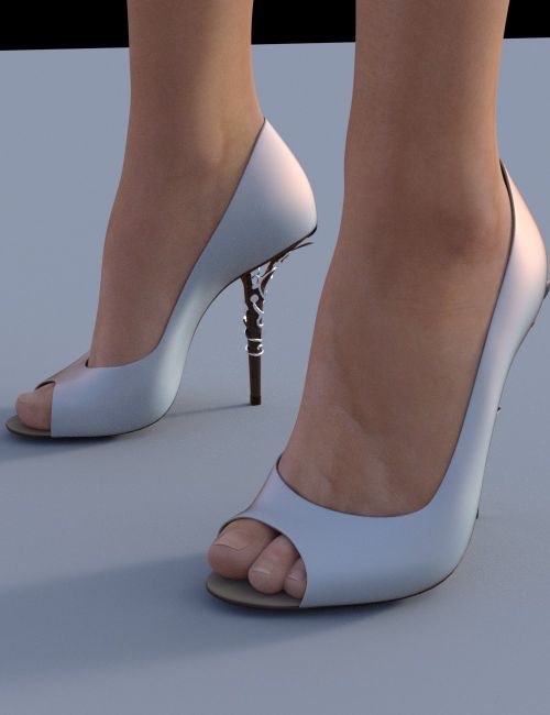 Deco Pumps for Genesis 3 Female(s) | 3D Models for Poser and Daz Studio