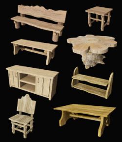 Wooden Furniture Set DR