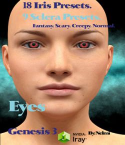 Genesis 2 and 3 Eyes - Iris and Sclera