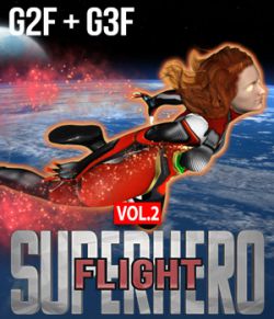 SuperHero Flight for G2F & G3F Volume 2