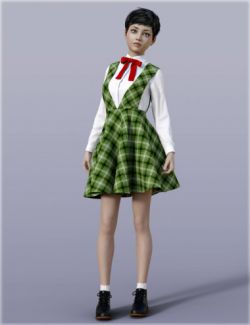 H&C School Uniforms A for Genesis 3 Female(s)