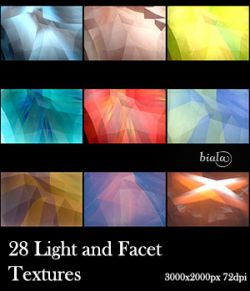 28 Light and Facet Textures