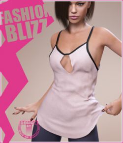 Fashion Blizz: Summer Cami Top for Genesis 3 Females