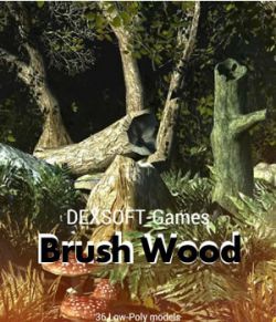 Brush Wood - Game models pack