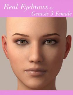 Real Eyebrows for Genesis 3 Female