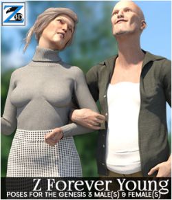 Z Forever Young - Poses for the Genesis 3 Male & Female