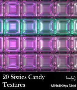 20 Sixties Candy Textures