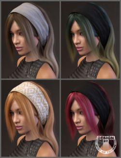 Elena Hair and OOT Hairblending 2.0 Texture XPansion