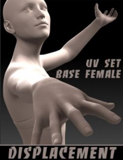 Ultra Detailed Displacement Maps for Genesis 3 Base Female