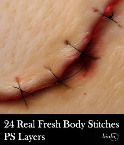 24 Fresh Body Stitches PS Layers