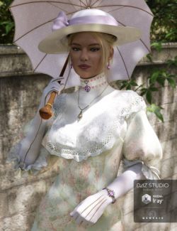 Edwardian Accessories for Genesis 3 Female(s)