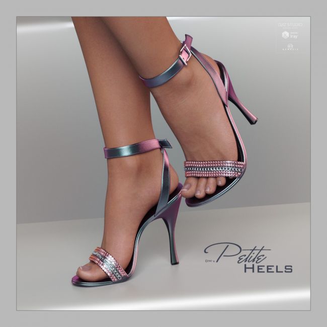 DMs Petite Heels | Footwear for Poser and Daz Studio
