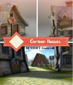 Cartoon Houses- Extended License