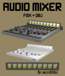 Audio Mixer FBX_OBJ