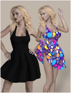 Braces Sun Dress for Genesis 3 Female(s)