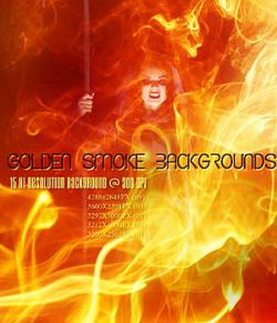 GOLDEN SMOKE Backgrounds