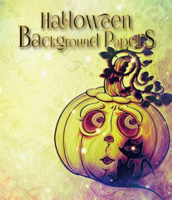 Halloween Background Papers