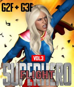 SuperHero Flight for G2F & G3F Volume 3