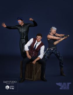 Male Essentials Poses and Expressions for Genesis 3 Male(s)