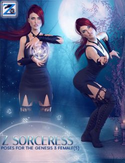 Z Sorceress- Poses for the Genesis 3 Female(s)