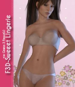 F3D-Sweet Lingerie for Genesis 3 Female(s)