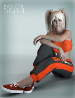 X-Fashion Workout Outfit for Genesis 3 Female(s)