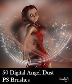 50 Digital Angel Dust PS Brushes