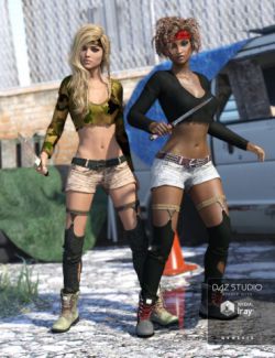 Urban Rogue Outfit Textures