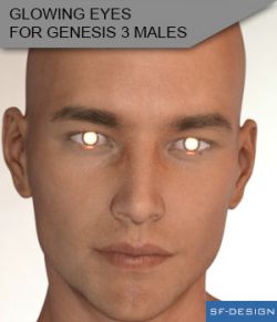 Glowing Eyes for Genesis 3 Males