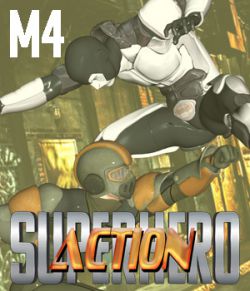 SuperHero Action for M4 Volume 1