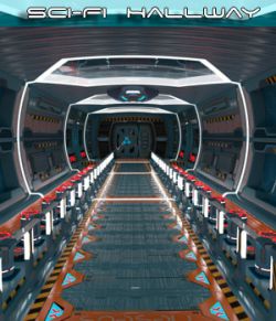 AJ SciFi Hallway