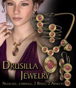 Drusilla Jewels for Genesis 3 Female