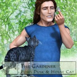 The Gardener Poses for Dusk and HiveWire House Cat