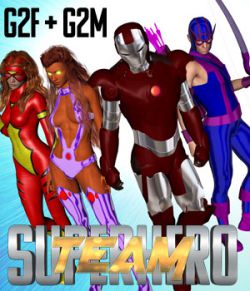 SuperHero Team for G2F & G2M Volume 1